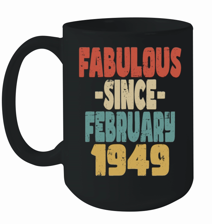 Fabulous February 1949 Ceramic Mug