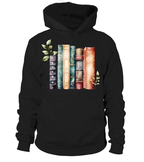 Old Antique Leather Bound Books Hoodie Unisex