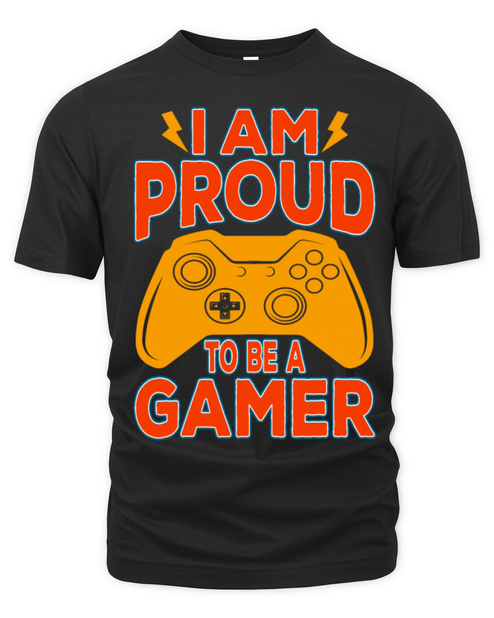 I Am Proud To Be A Gamer Organic Unisex T-shirt