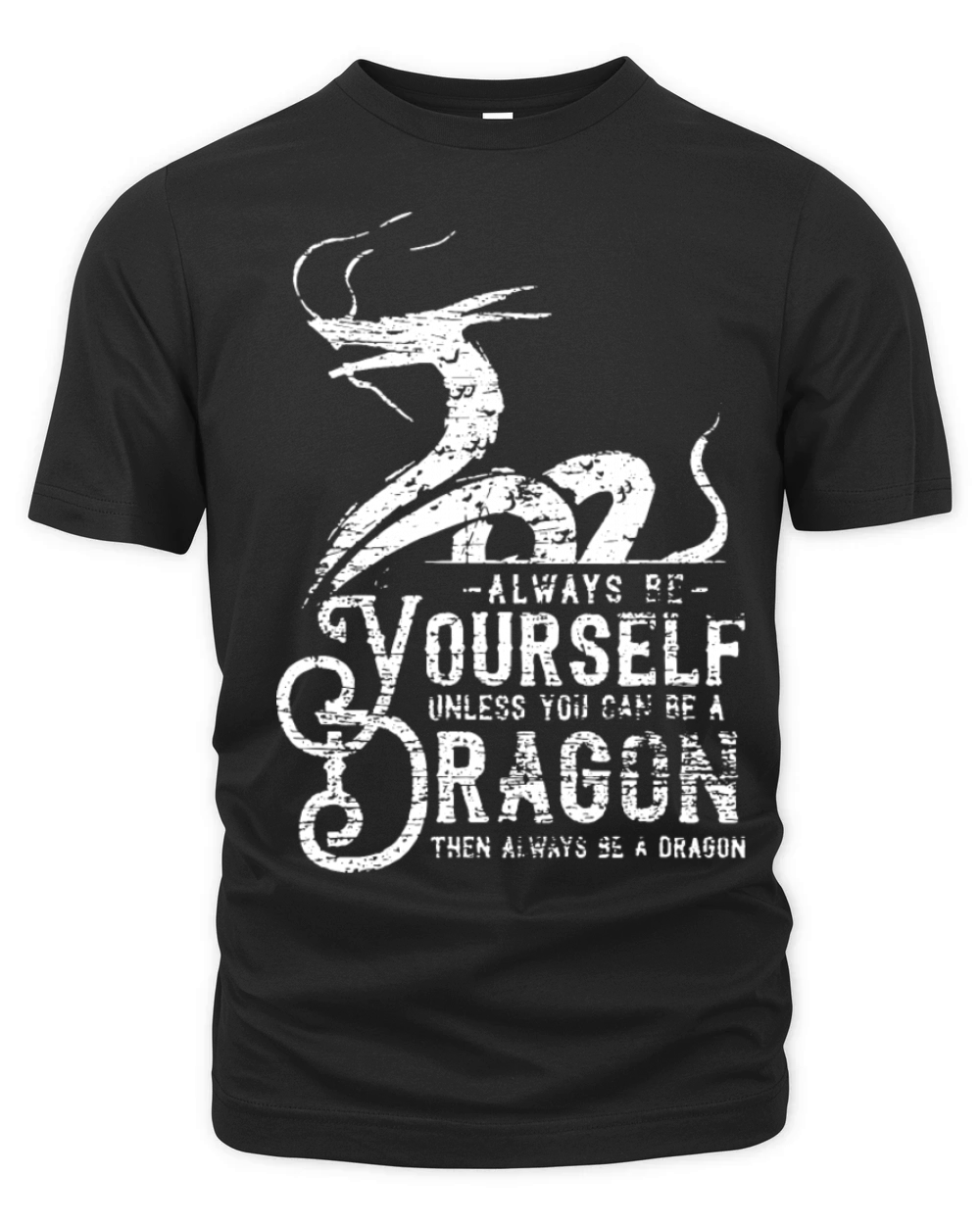 Motivational Quotes Be Yourself Unless You Can Organic Unisex T-shirt