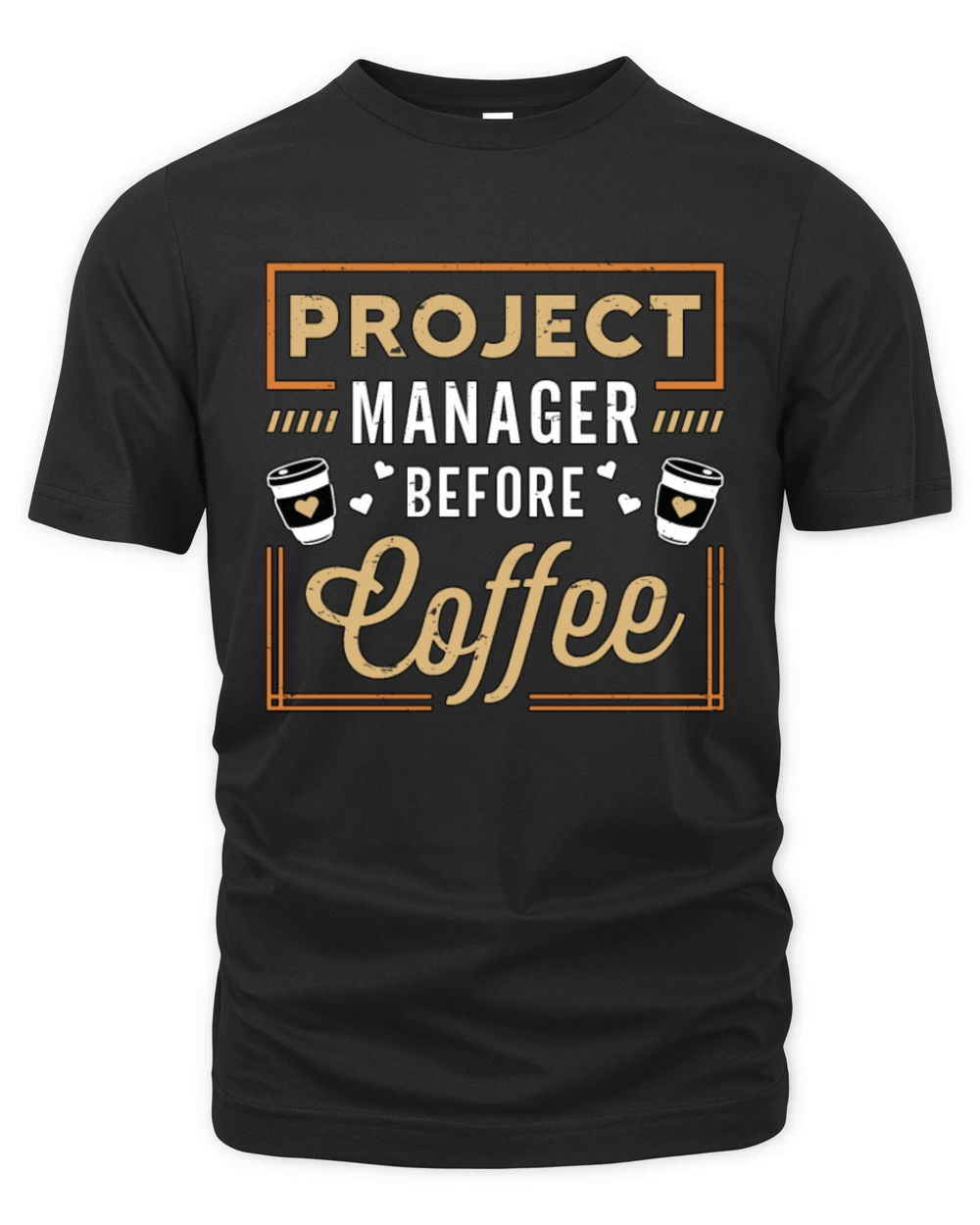 Project Manager Before Team Leader Coffee Lover Organic Unisex T-shirt