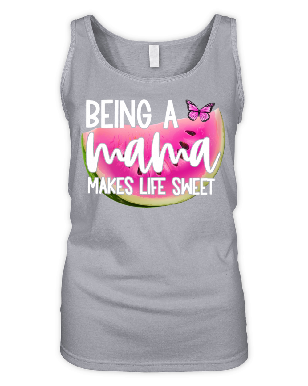 Being A Mama Makes Life Sweet Organic Women's Tank Top