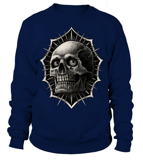 old school skull Traditional Tattoo Sweatshirt Unisex