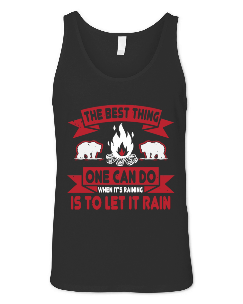 The mountain is calling Unisex Jersey Tank