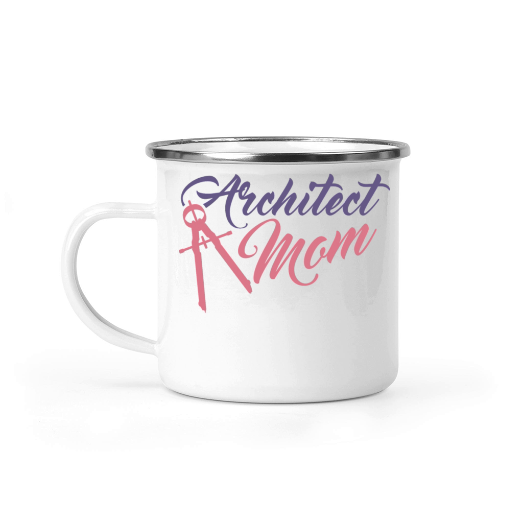 Funny Architect Mother Camping Mug