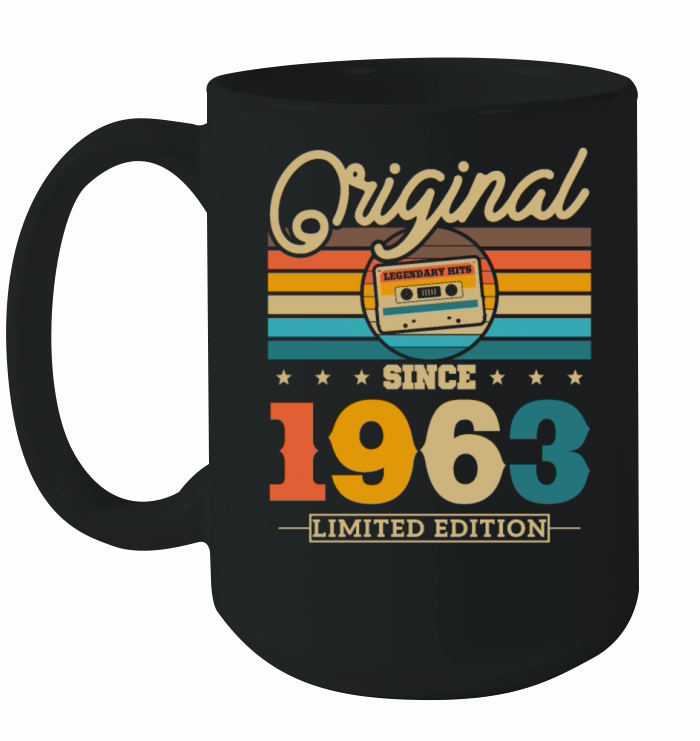 Vintage 1963 Birthday Gift Ceramic Mug