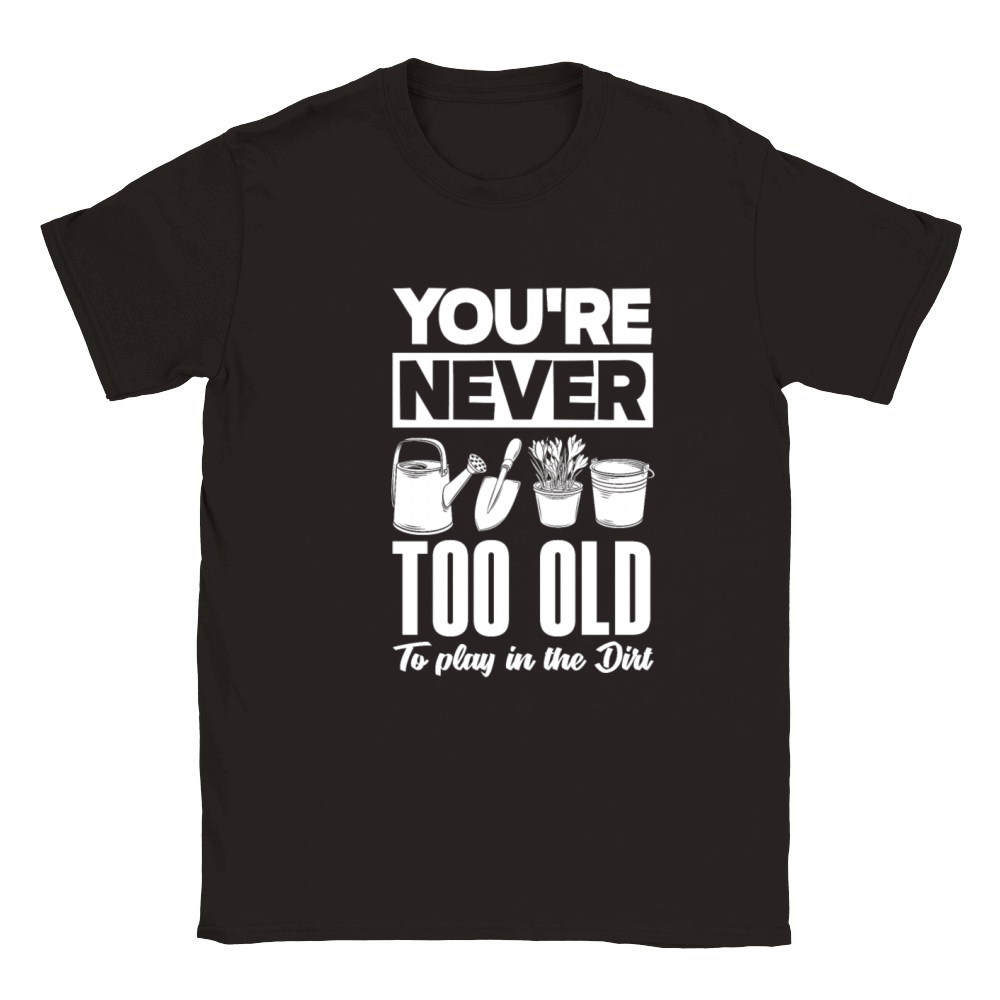 Funny Garden Gardener Gardening Landscaper Gift Classic Kids Crewneck T-shirt