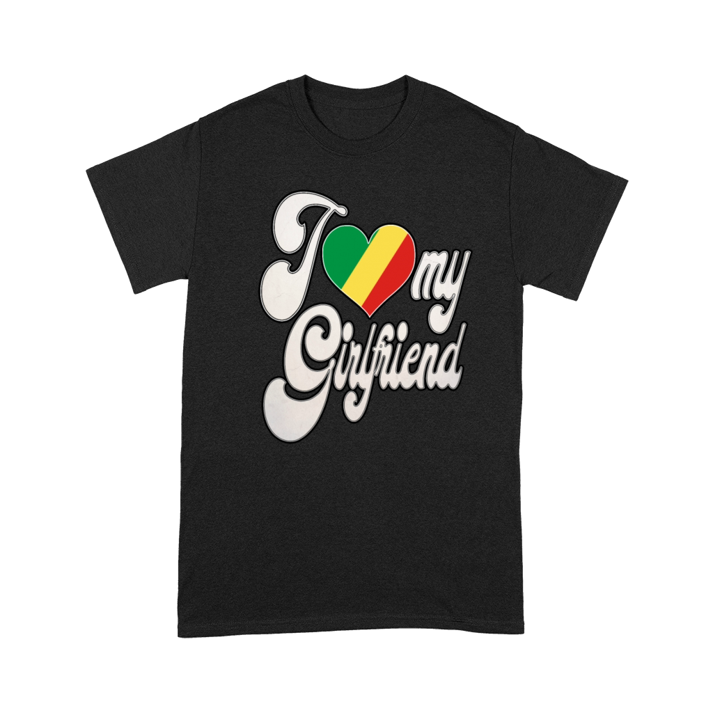 CongoRI Love My Congolese Republic Girlfriend Premium T-shirt