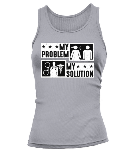 Correctional Nurse My Problem My Pictogram Dad Mom Tank top Woman