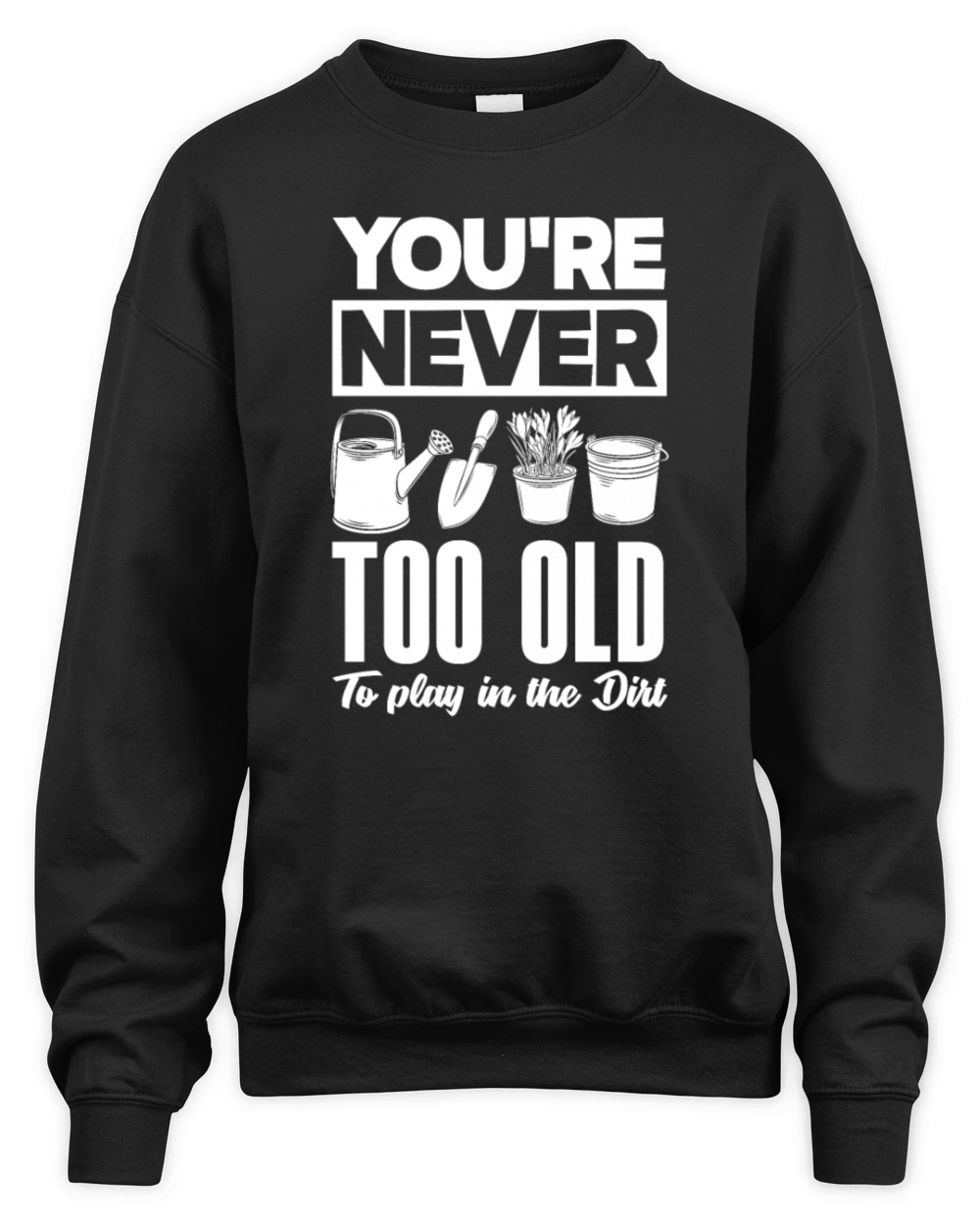 Funny Garden Gardener Gardening Landscaper Gift Unisex Premium Crewneck Sweatshirt