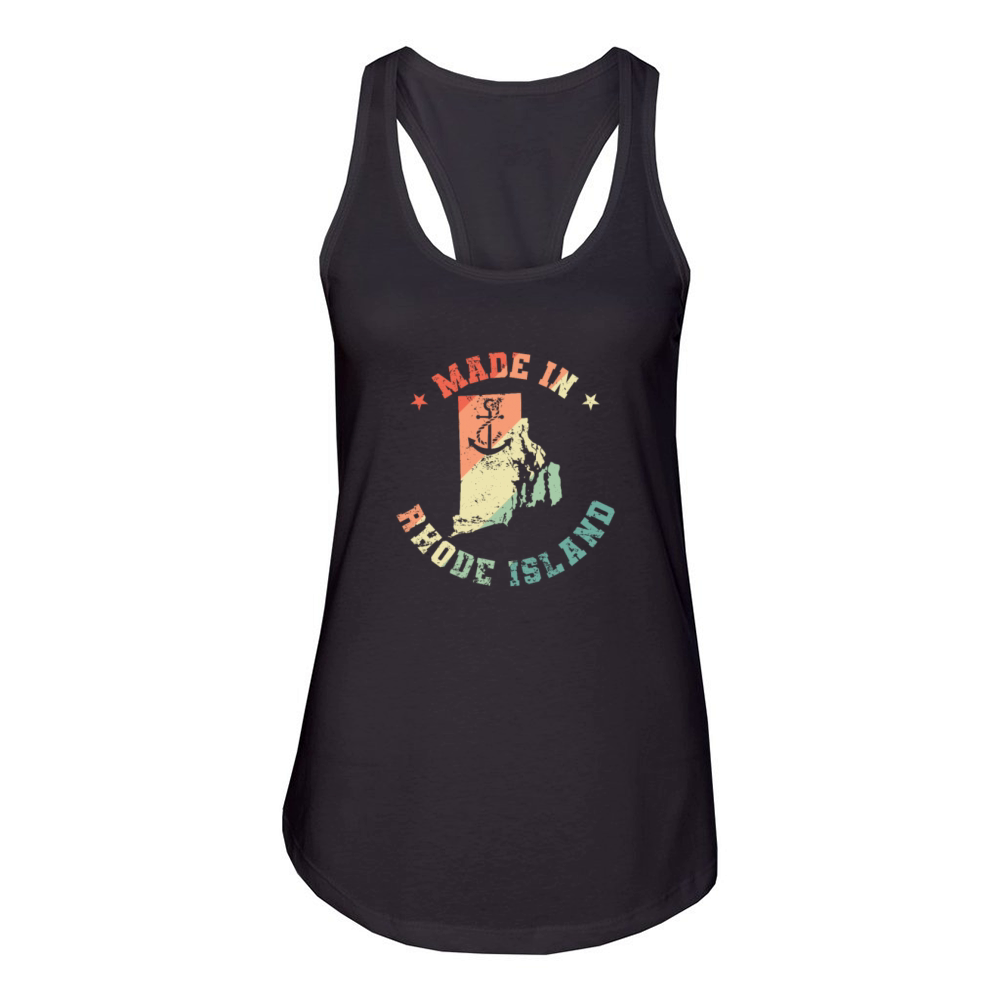 Made in Rhode Island USA Women's Racerback Tank
