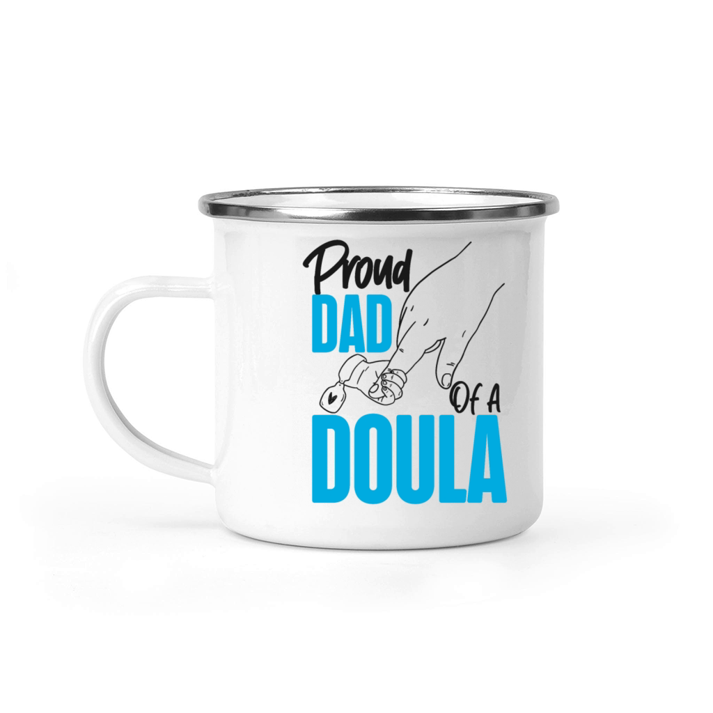 Doula Birth Worker Dad Proud Dad Camping Mug
