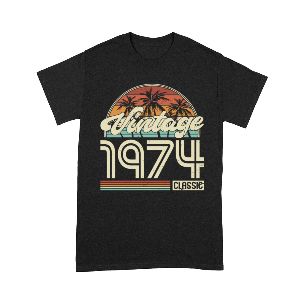50th birthday vintage 1974 classic 1974 Comfort T-shirt