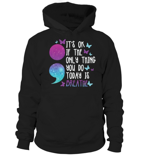 Mental Health Warrior Purple and Teal Hoodie Unisex