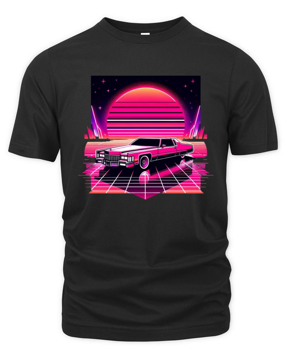Pink cadillac Organic Unisex T-shirt