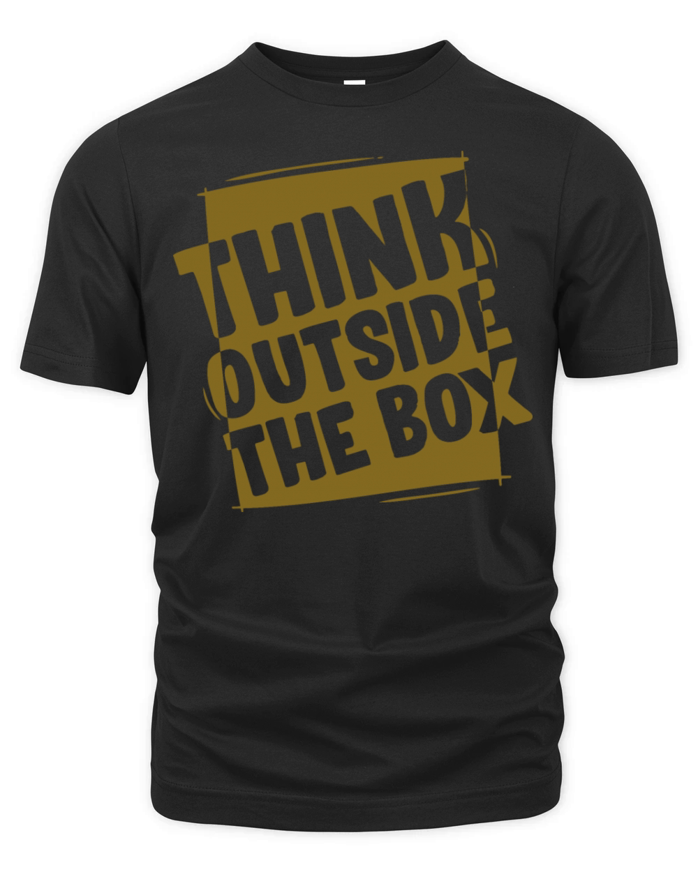 Think outside the box Organic Unisex T-shirt