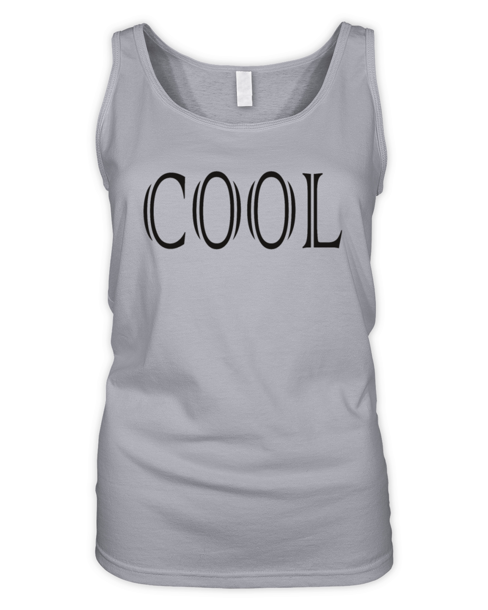 COOL Keyword Sayings Slogan Organic Women's Tank Top