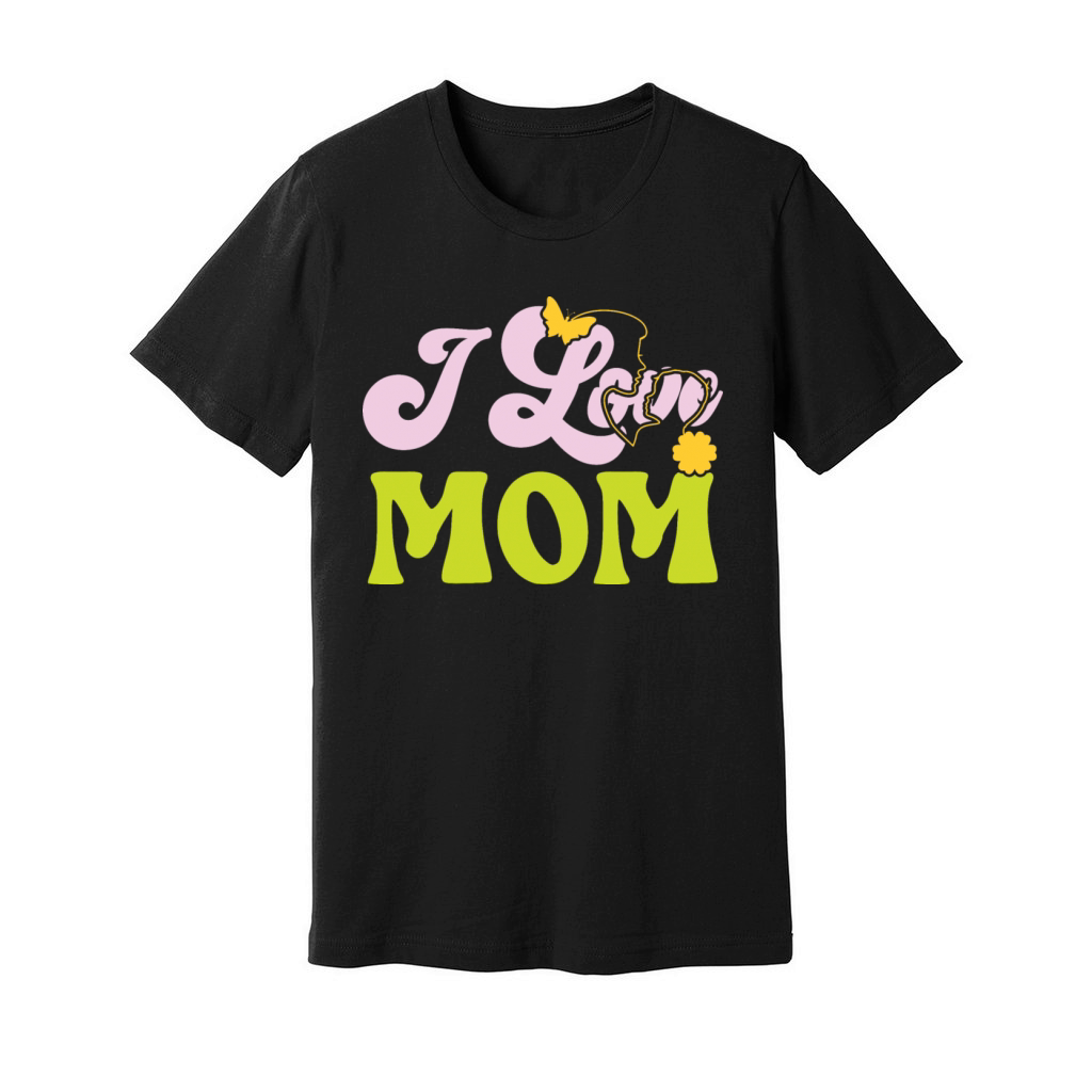 I love mom Unisex Jersey Tee
