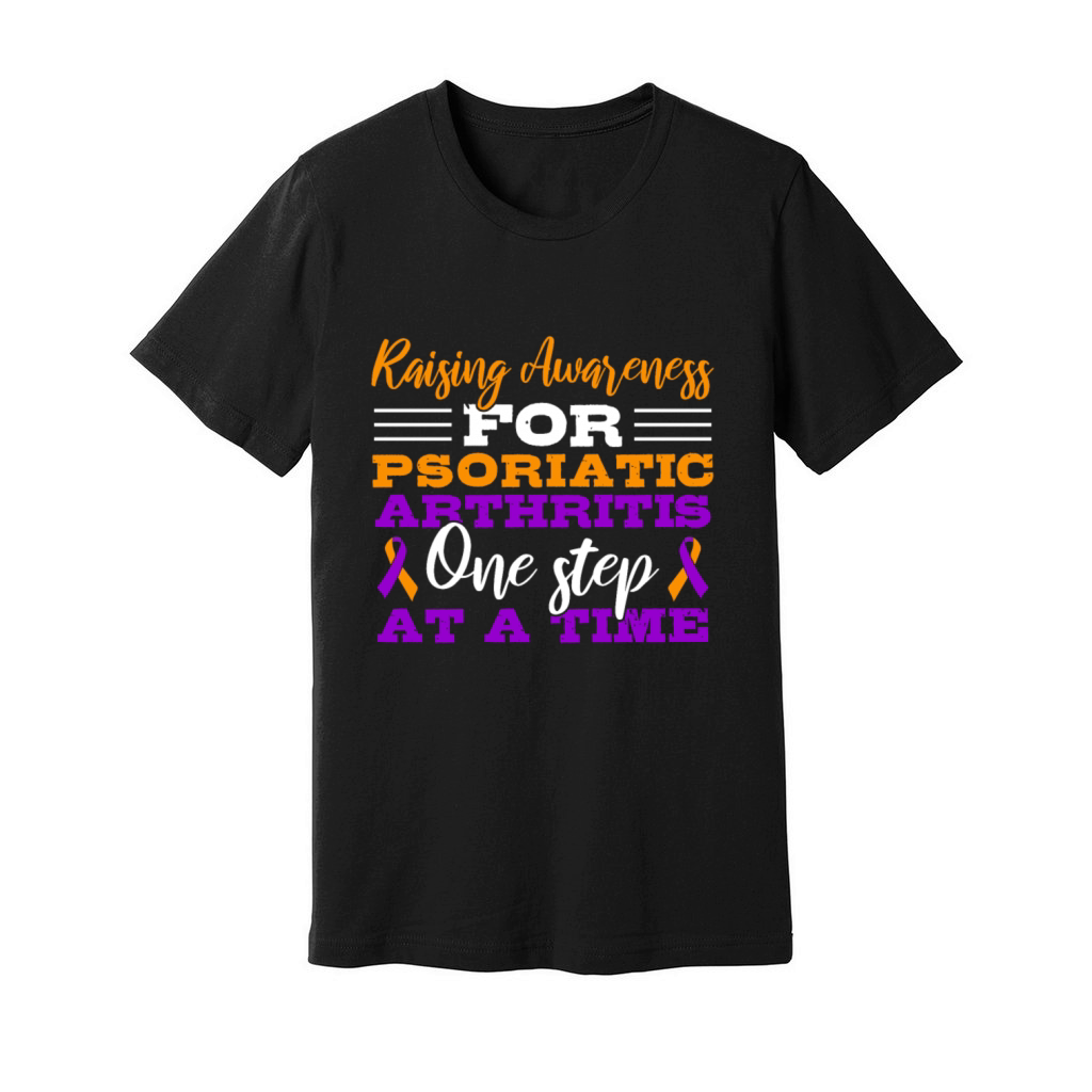 Raising Awareness For Psoriatic Arthritis One Unisex Jersey Tee