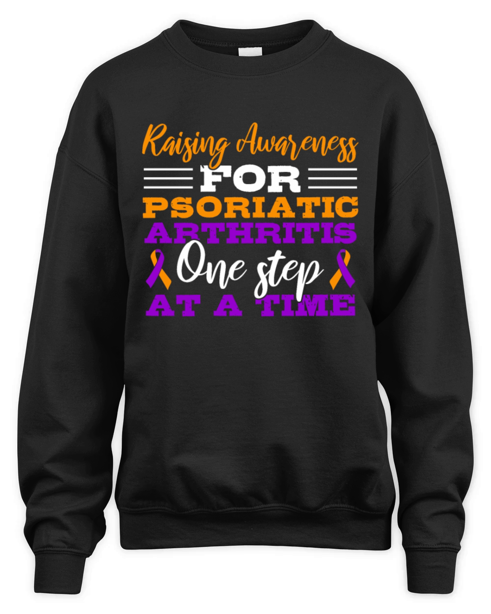 Raising Awareness For Psoriatic Arthritis One Unisex Premium Crewneck Sweatshirt