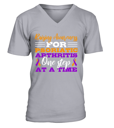 Raising Awareness For Psoriatic Arthritis One V-Neck T-shirt
