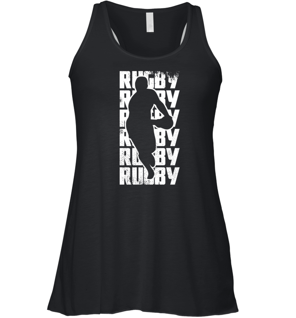 Rugby Player Women's Flowy Tank Top