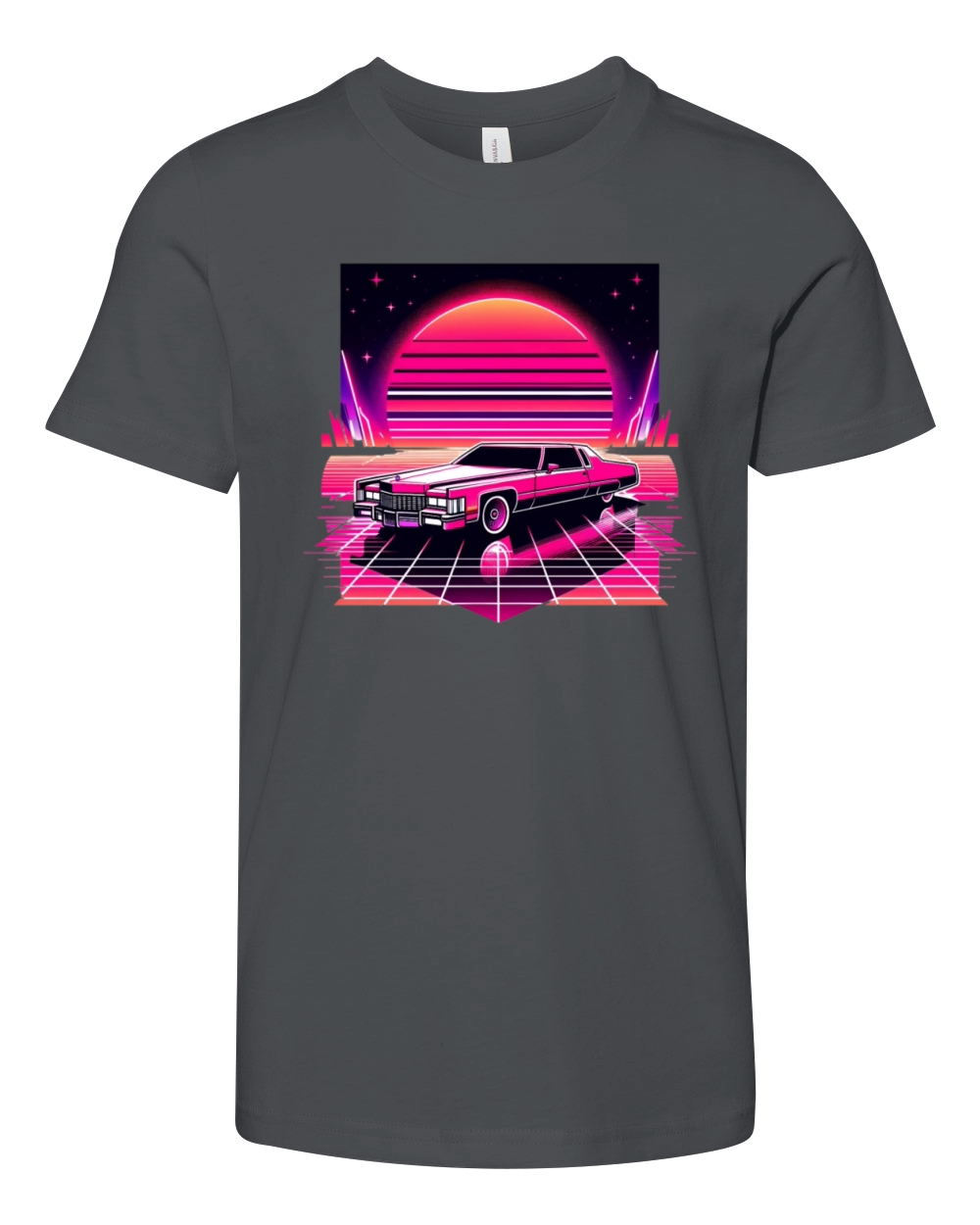 Pink cadillac Youth Unisex Jersey Tee