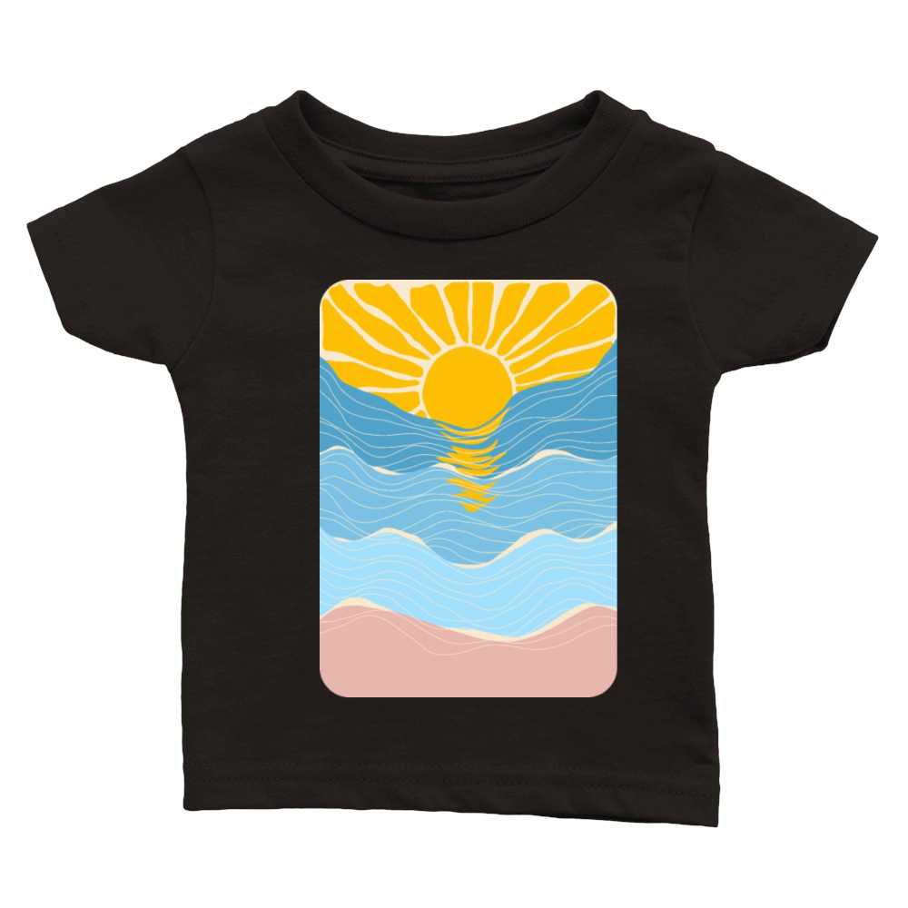 Twilight Sun Classic Baby Crewneck T-shirt