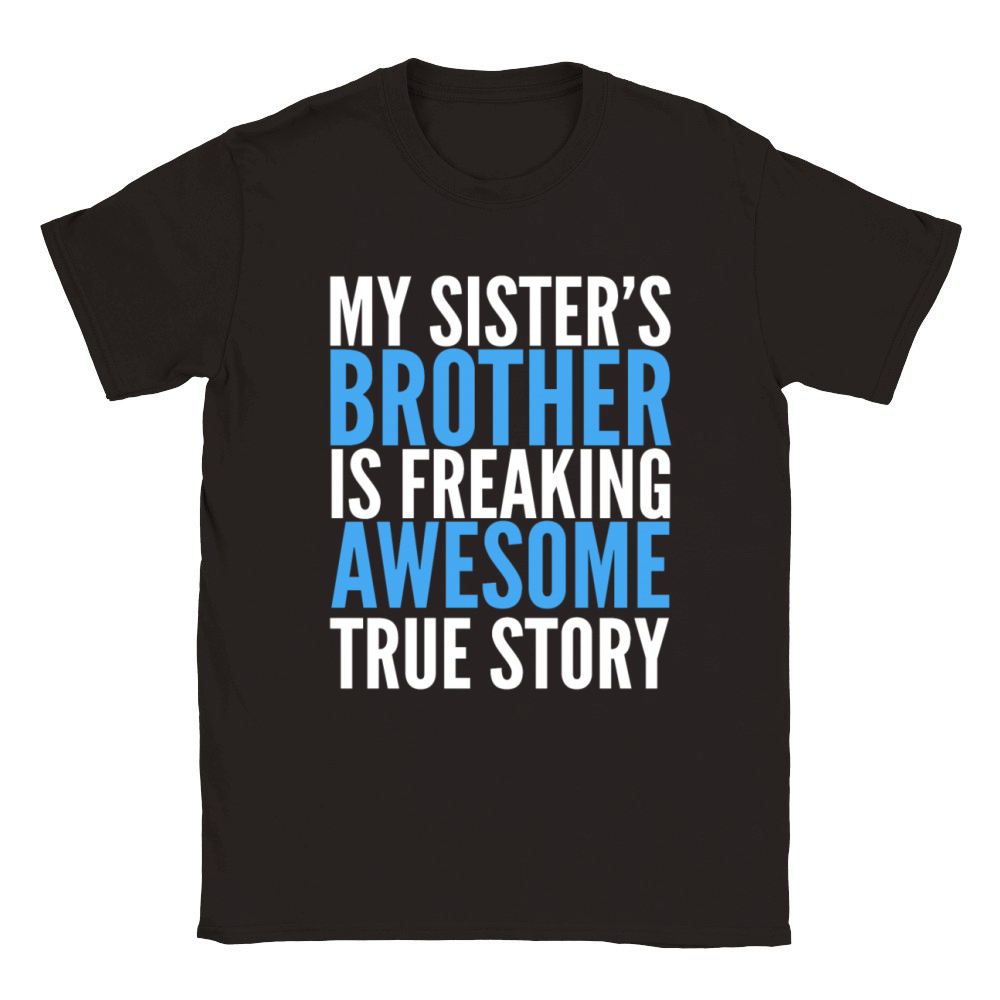 Awesome brother shirt Classic Kids Crewneck T-shirt