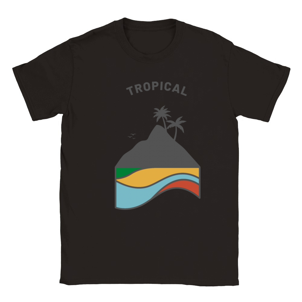 Tshirt Tropical vacation holiday Classic Kids Crewneck T-shirt