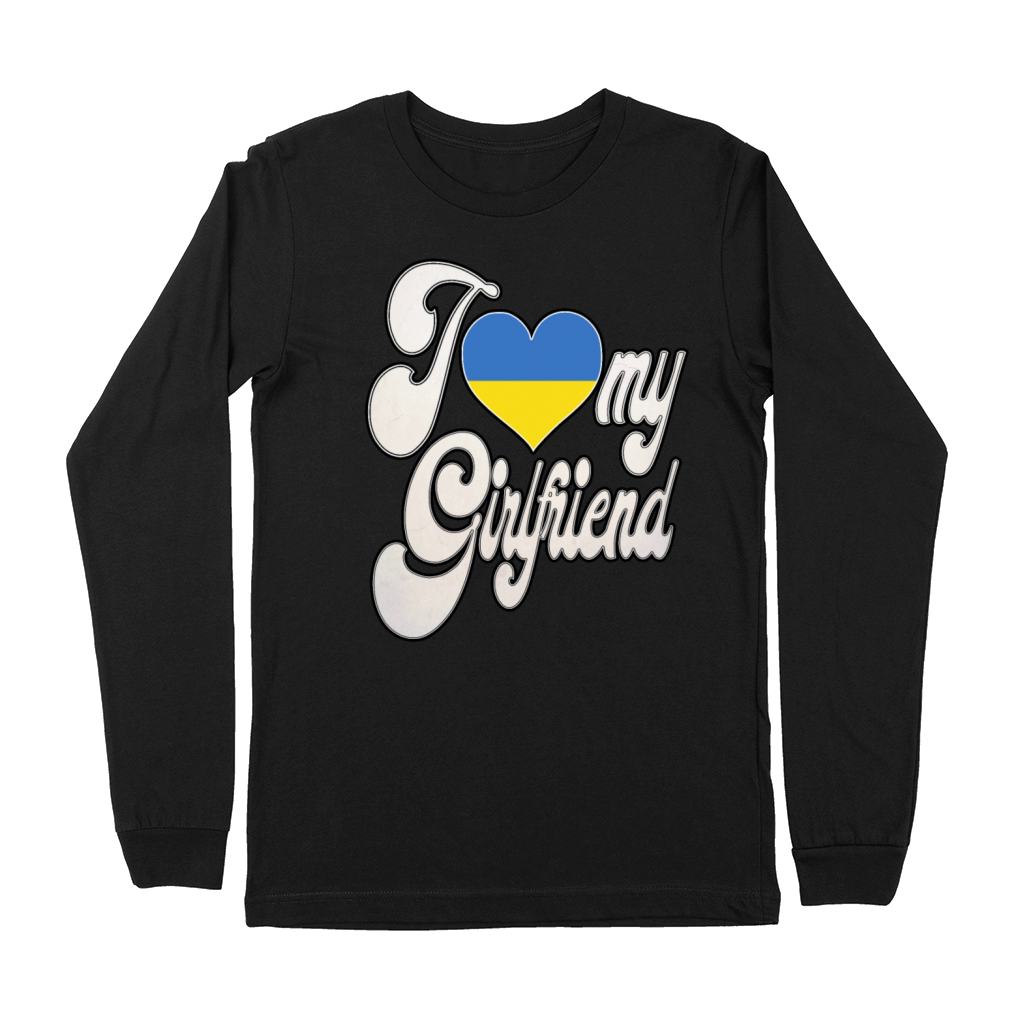 UkraineI Love My Ukrainian Girlfriend Premium Long Sleeve