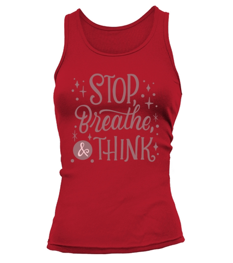 STOP BREATH THINK Tank top Woman