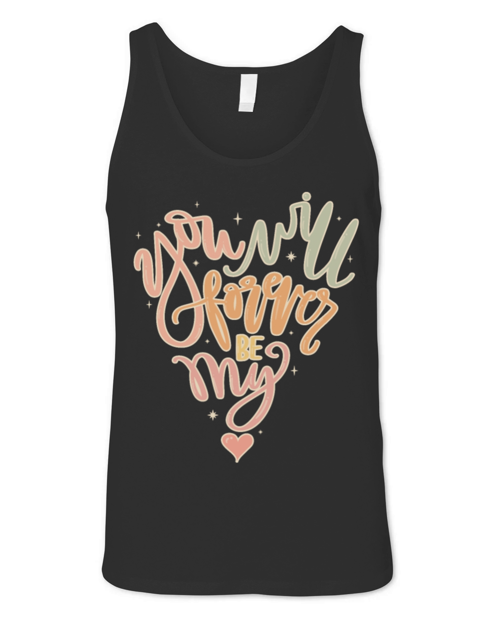 you will forever be my Unisex Jersey Tank