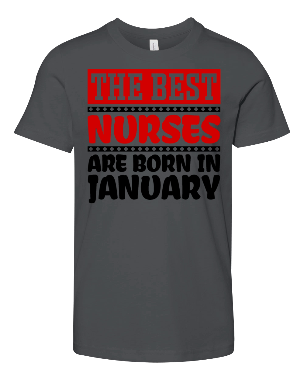 The best nurses are born in January Youth Unisex Jersey Tee
