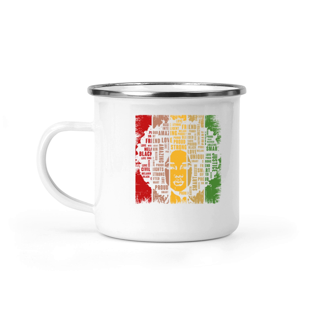 Black History Month Gift African American Camping Mug