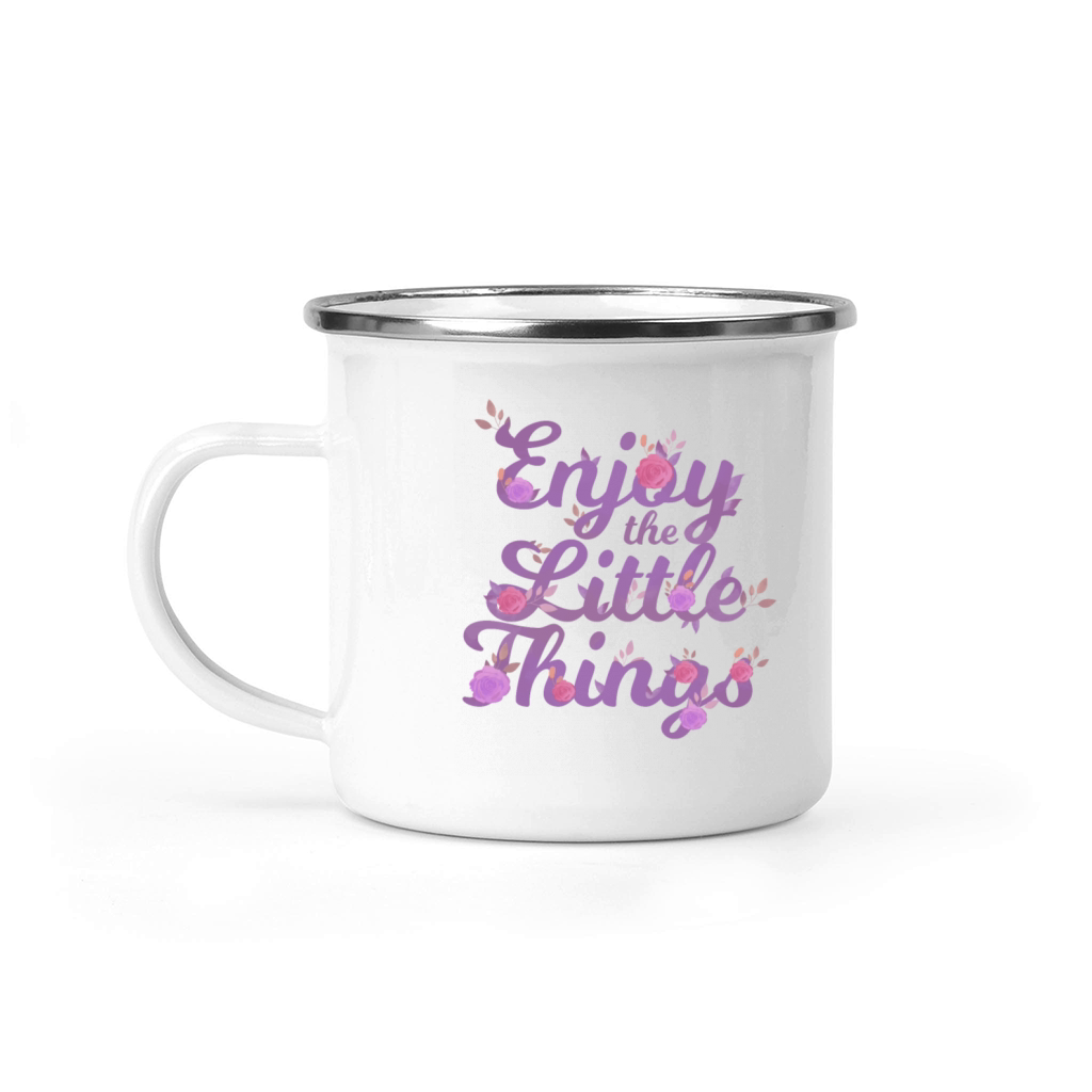 enjoy the little things Camping Mug