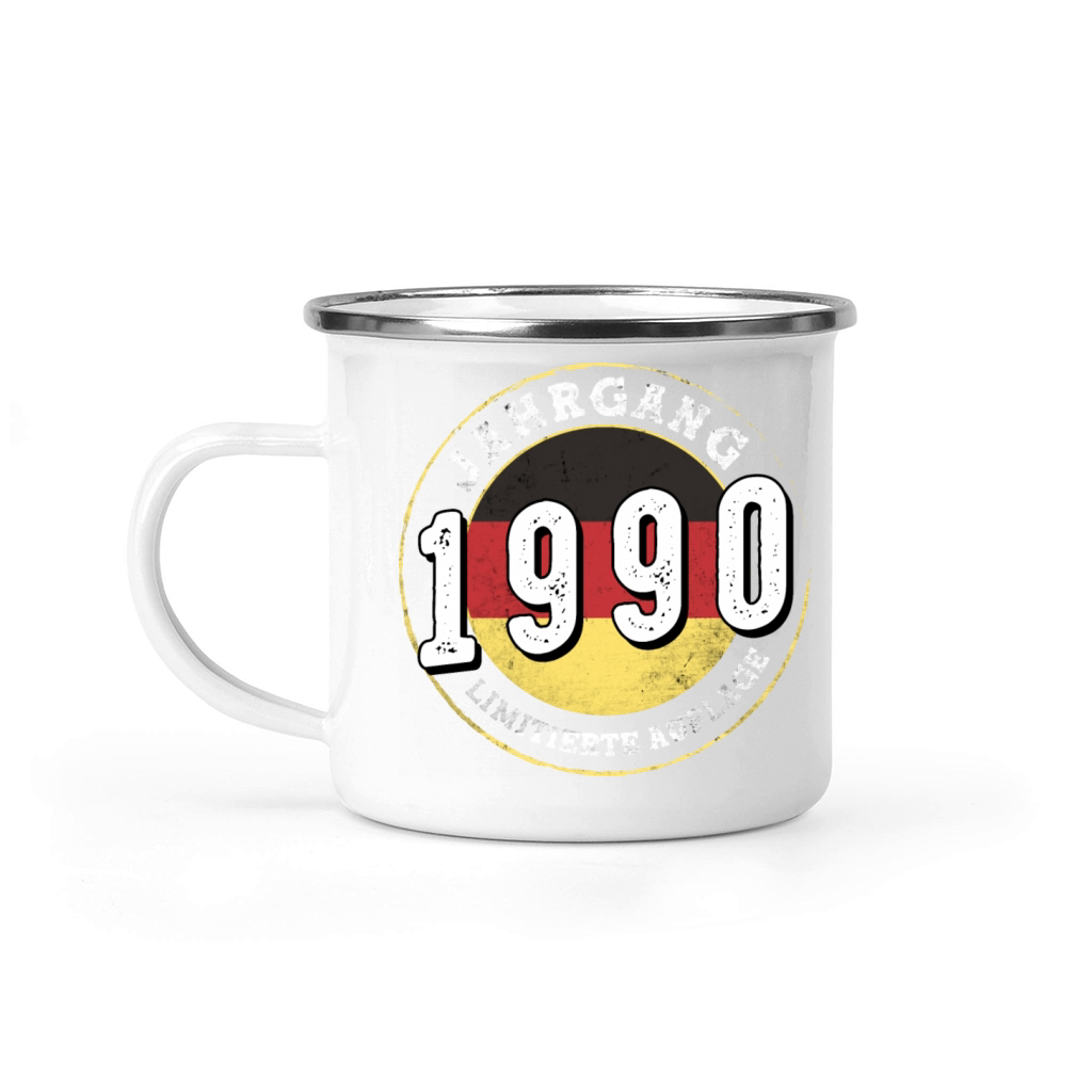 Jahrgangs 1990 Limitierte Auflage 34 years old Camping Mug