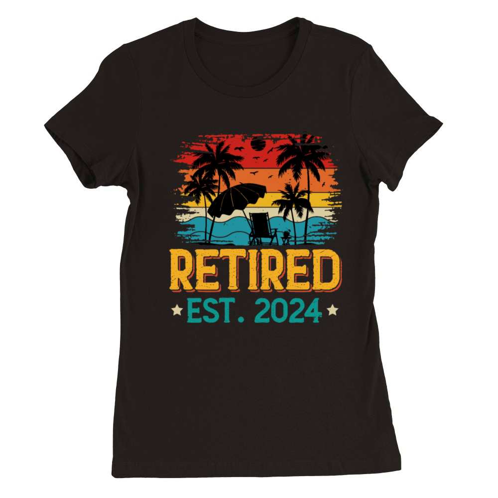 Retired 2024 Premium Womens Crewneck T-shirt