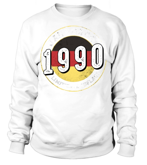Jahrgangs 1990 Limitierte Auflage 34 years old Sweatshirt Unisex
