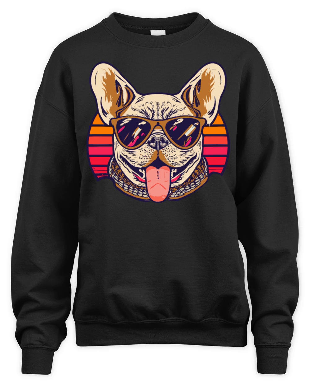 French Bulldog Unisex Premium Crewneck Sweatshirt