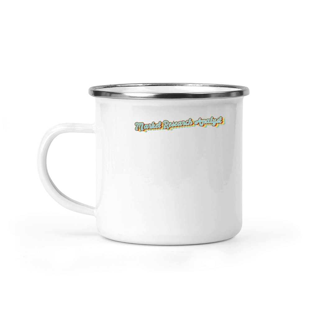 Daddys job funny Quote Mom Market Research Camping Mug