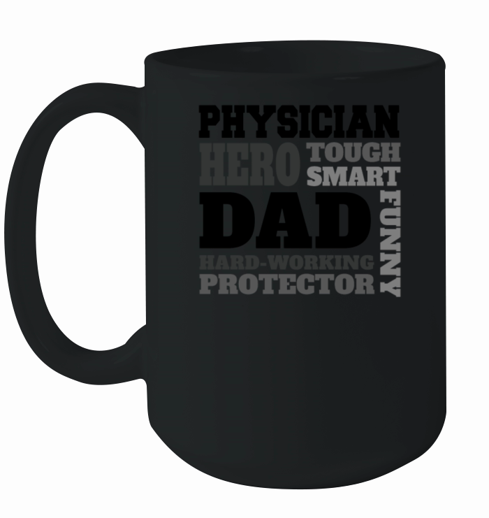 Daddy job funny Quote Dad Physician Ceramic Mug