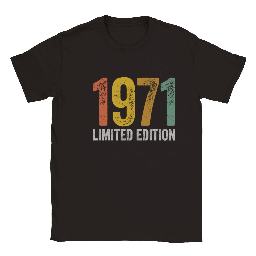 Birthday 1971 Limited Edition Classic Kids Crewneck T-shirt
