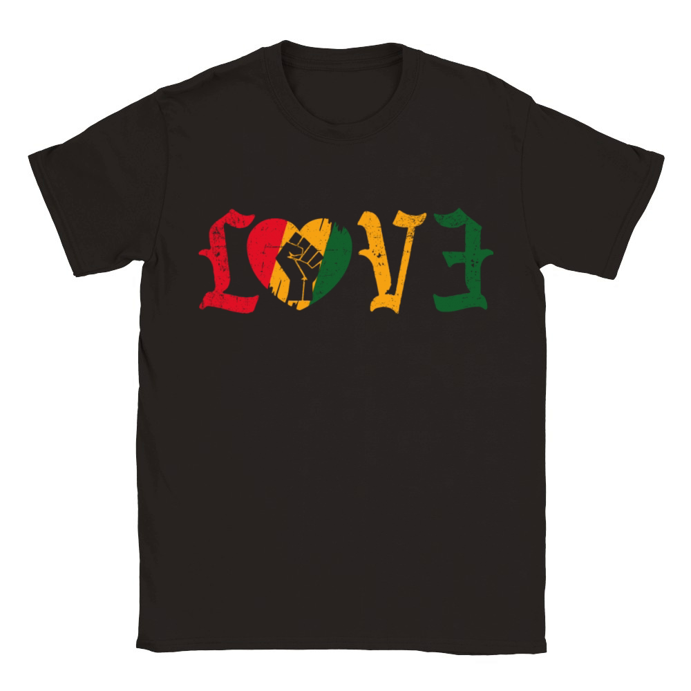 Love Black history month Classic Kids Crewneck T-shirt