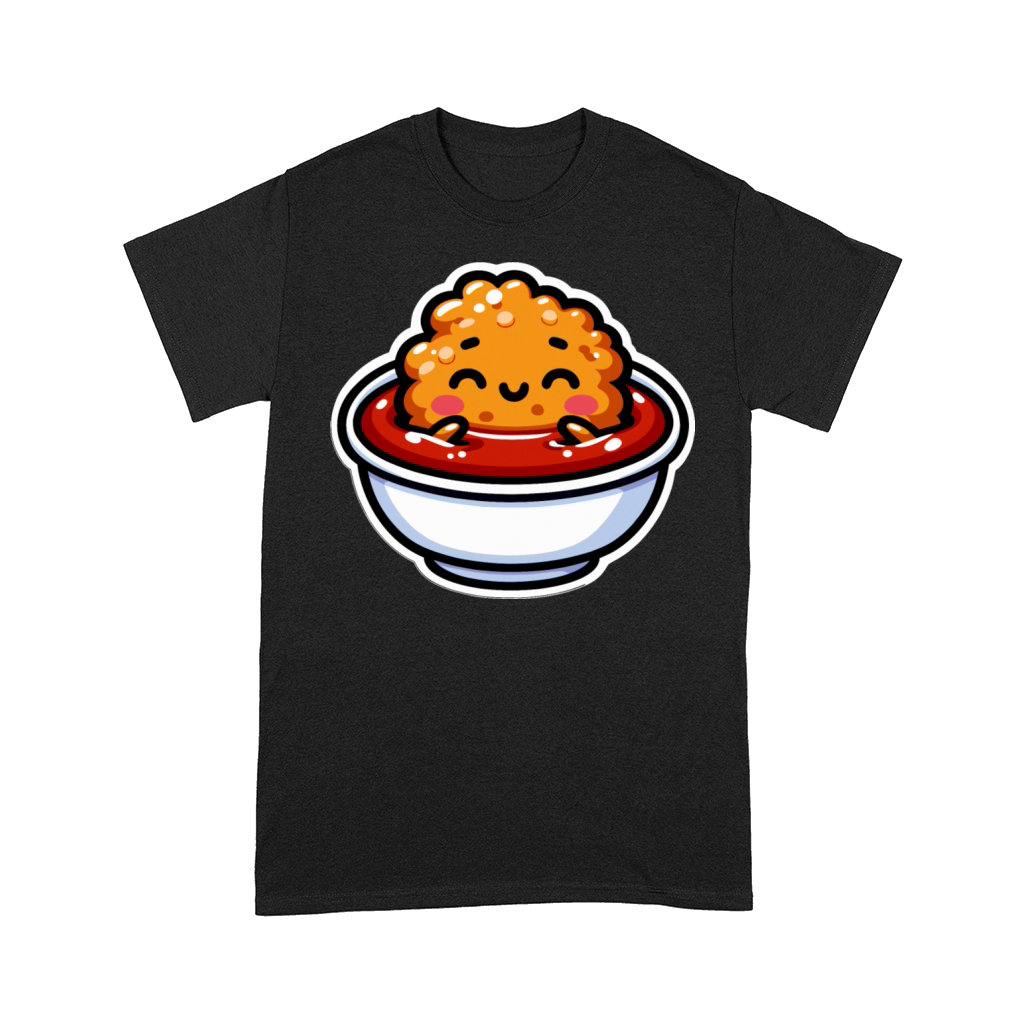 Chicken Nuggets Funny Nuggets Image Comfort T-shirt