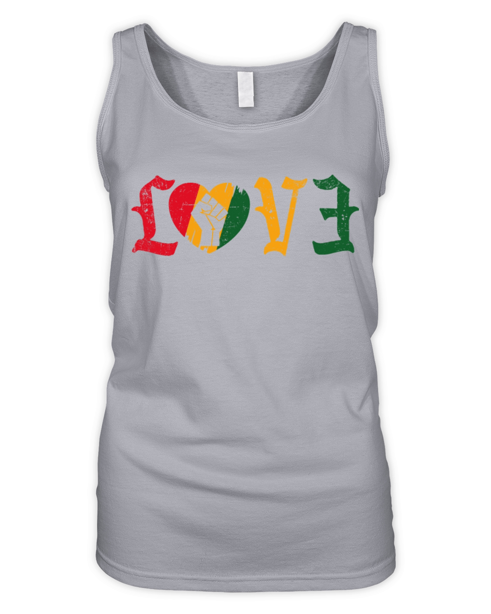 Love Black history month Organic Women's Tank Top