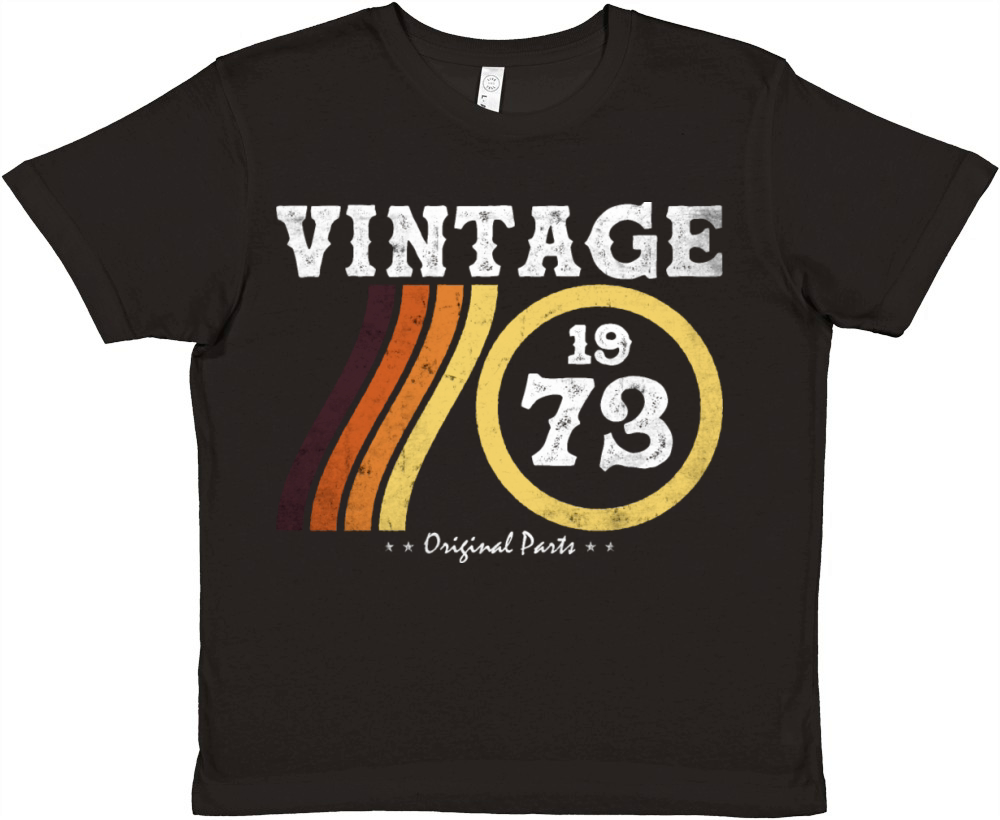 Classic Vintage 1973 - Limited Edition Retro 51 Premium Kids Crewneck T-shirt