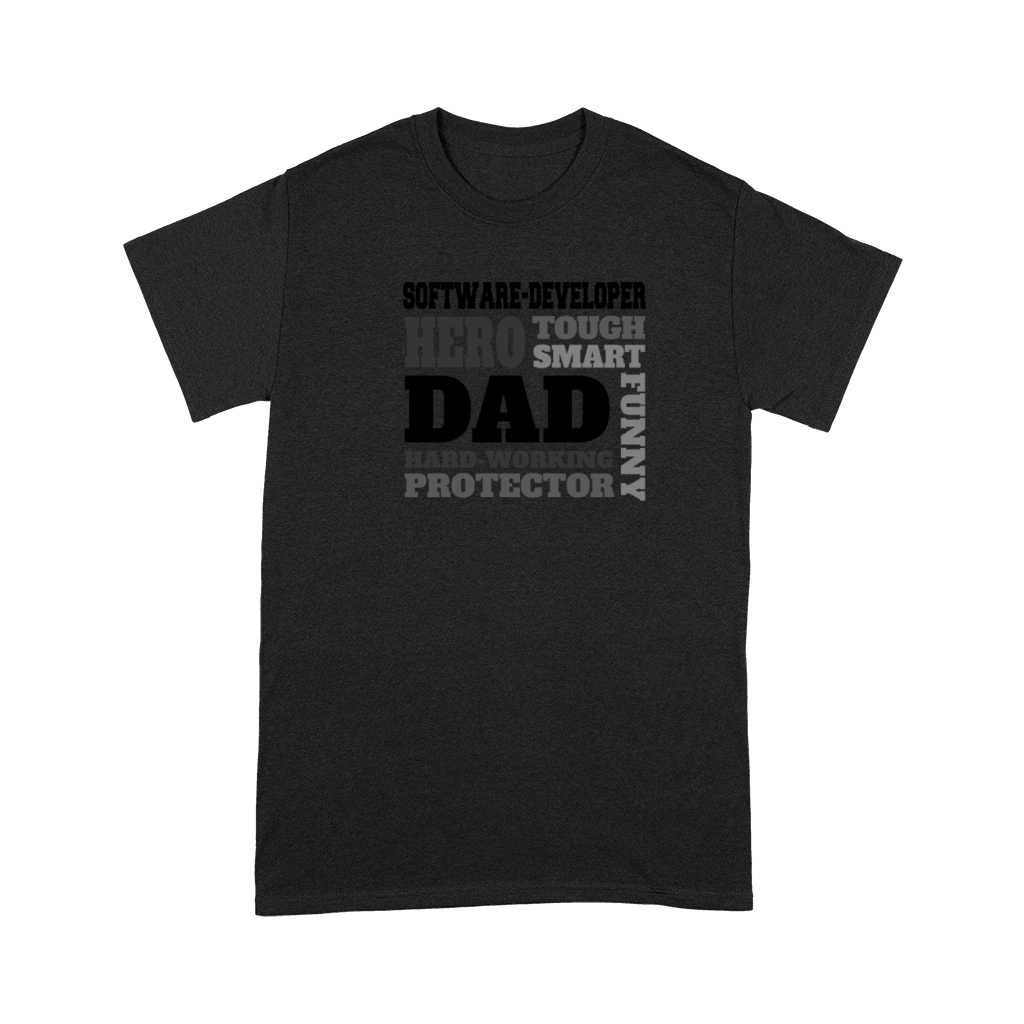 Daddy job funny Quote Dad software-developer Premium T-shirt
