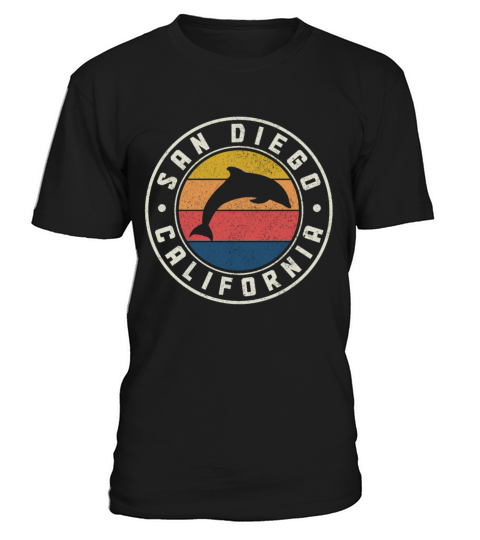 San Diego California Dolphin Souvenir T-Shirt Unisex