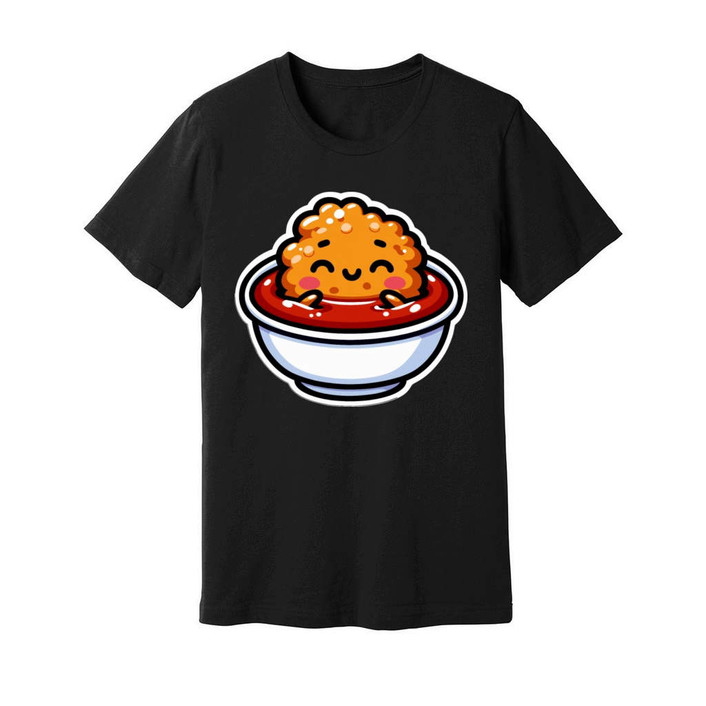 Chicken Nuggets Funny Nuggets Image Unisex Jersey Tee